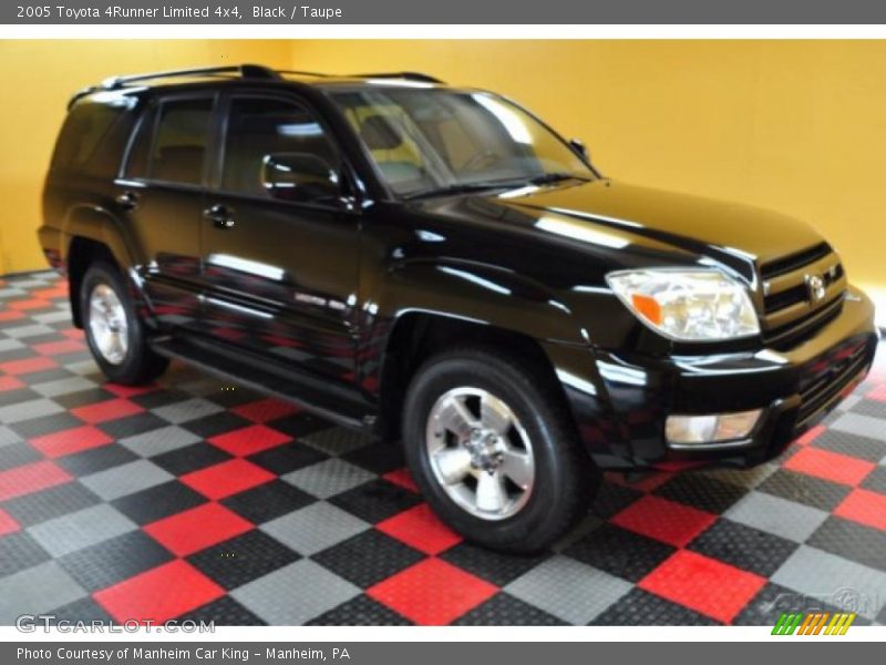 Black / Taupe 2005 Toyota 4Runner Limited 4x4