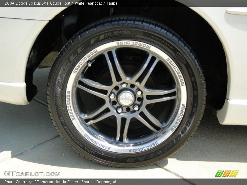 Custom Wheels of 2004 Stratus SXT Coupe
