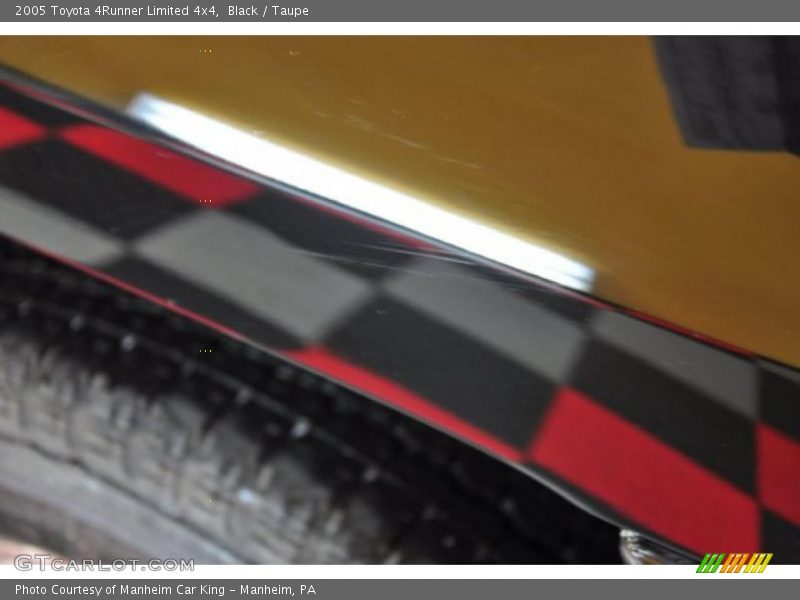 Black / Taupe 2005 Toyota 4Runner Limited 4x4