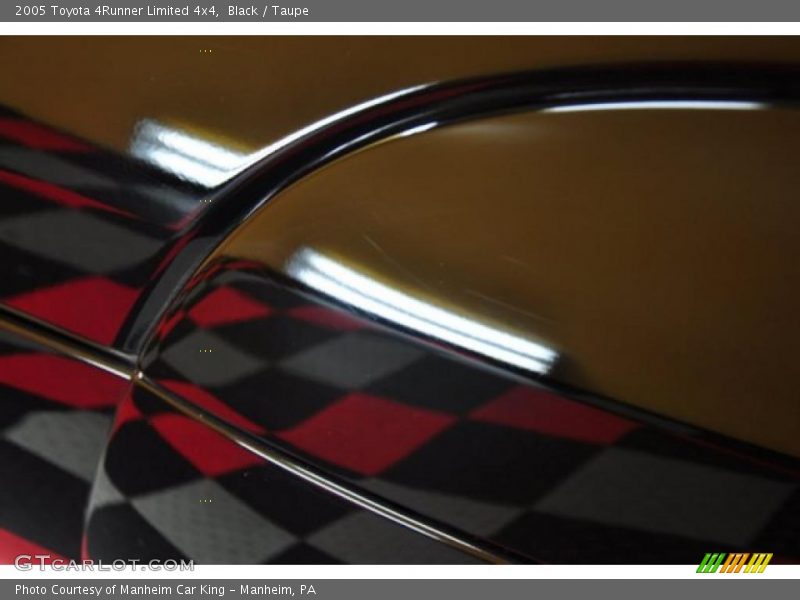 Black / Taupe 2005 Toyota 4Runner Limited 4x4