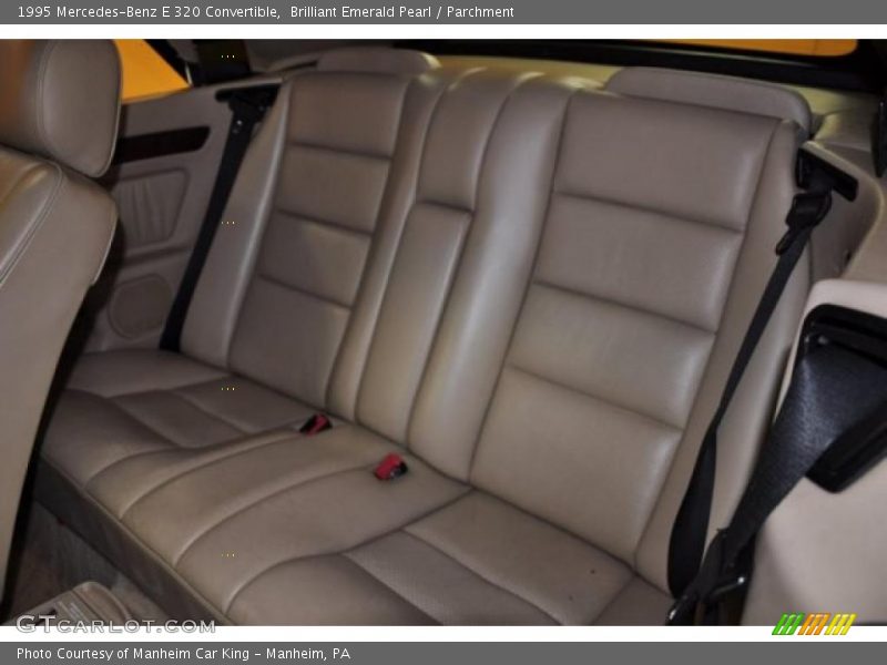  1995 E 320 Convertible Parchment Interior