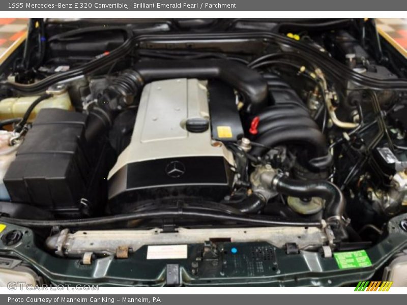  1995 E 320 Convertible Engine - 3.2L DOHC 24V Inline 6 Cylinder