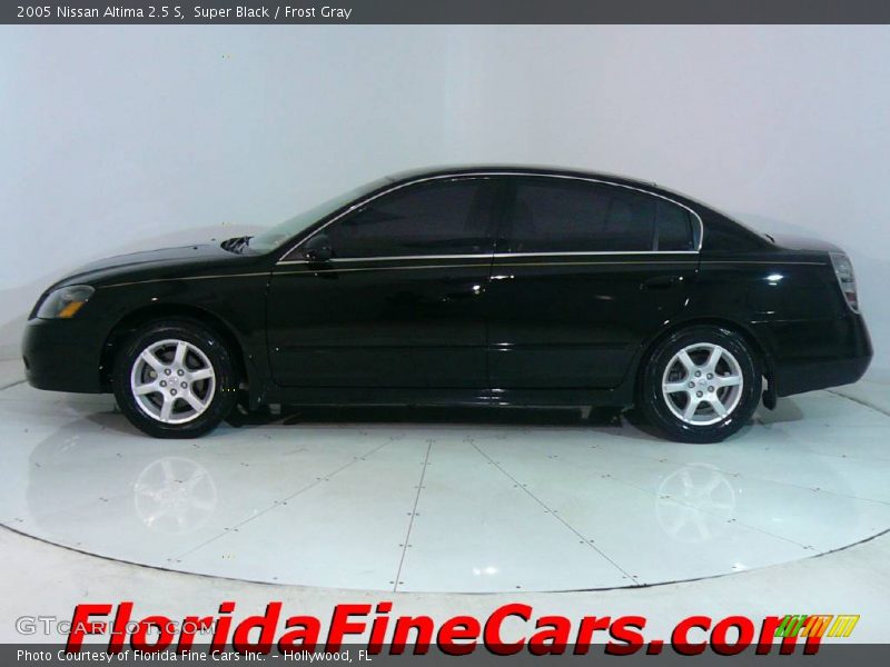 Super Black / Frost Gray 2005 Nissan Altima 2.5 S