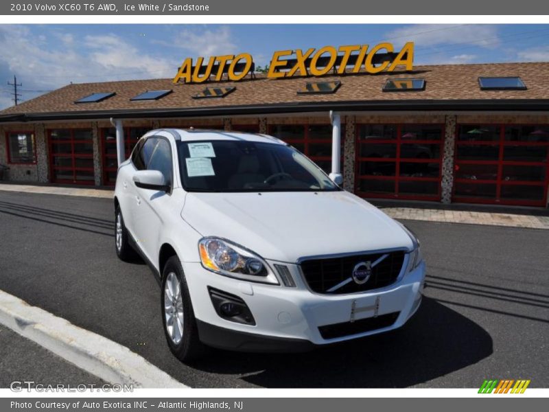 Ice White / Sandstone 2010 Volvo XC60 T6 AWD