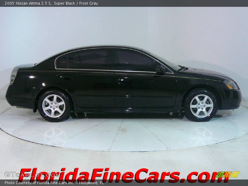 Super Black / Frost Gray 2005 Nissan Altima 2.5 S