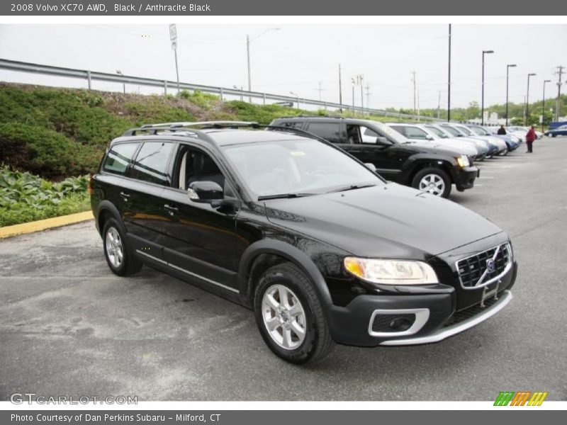Black / Anthracite Black 2008 Volvo XC70 AWD