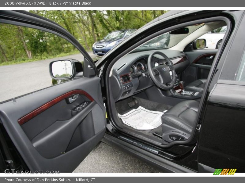 Black / Anthracite Black 2008 Volvo XC70 AWD