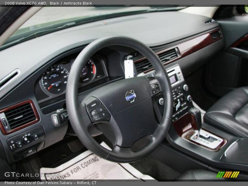 Black / Anthracite Black 2008 Volvo XC70 AWD