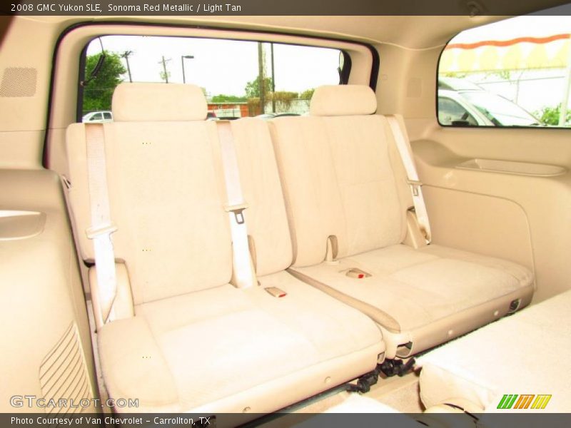 Sonoma Red Metallic / Light Tan 2008 GMC Yukon SLE