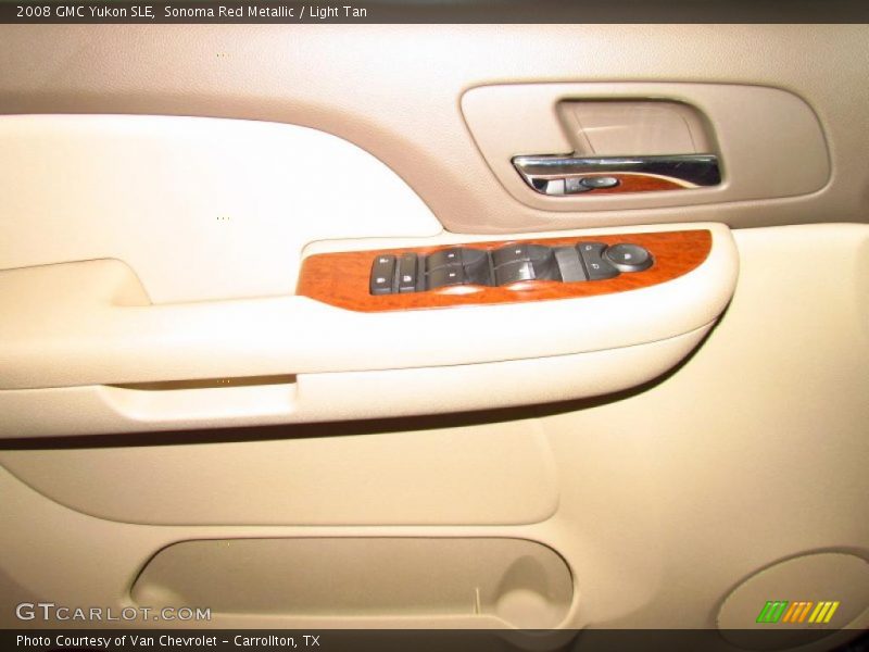 Sonoma Red Metallic / Light Tan 2008 GMC Yukon SLE