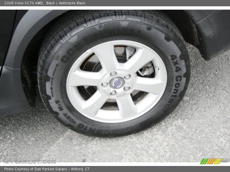Black / Anthracite Black 2008 Volvo XC70 AWD