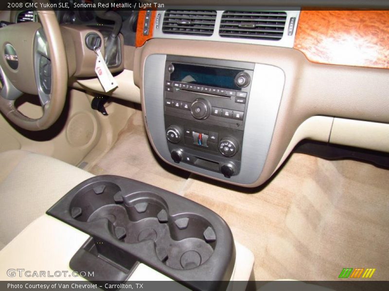 Sonoma Red Metallic / Light Tan 2008 GMC Yukon SLE