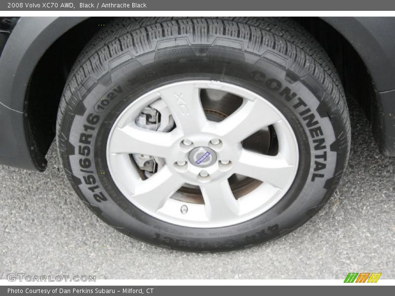Black / Anthracite Black 2008 Volvo XC70 AWD