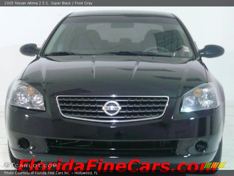 Super Black / Frost Gray 2005 Nissan Altima 2.5 S