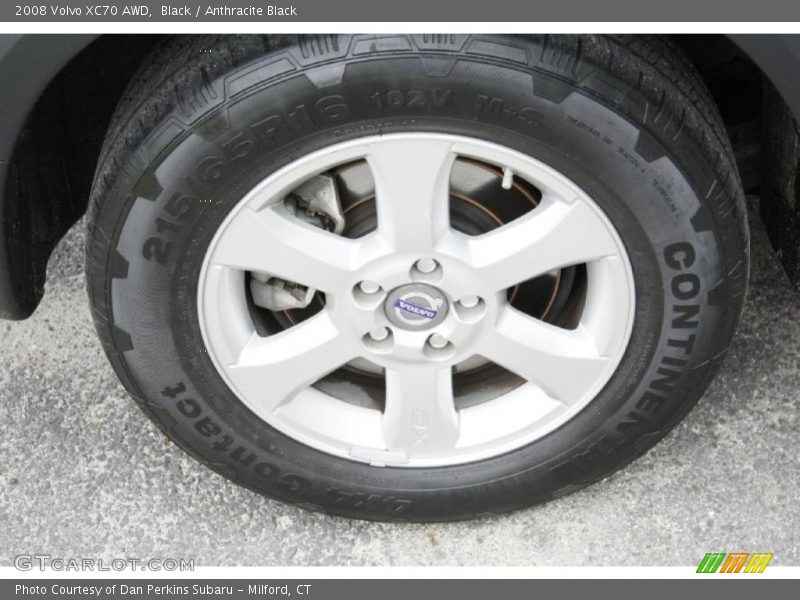 Black / Anthracite Black 2008 Volvo XC70 AWD