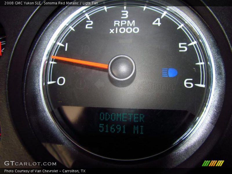 Sonoma Red Metallic / Light Tan 2008 GMC Yukon SLE