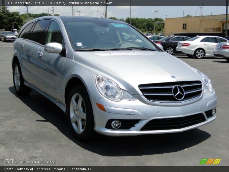 Iridium Silver Metallic / Ash 2010 Mercedes-Benz R 350 4Matic