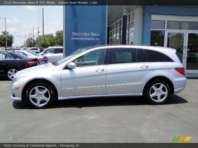 Iridium Silver Metallic / Ash 2010 Mercedes-Benz R 350 4Matic