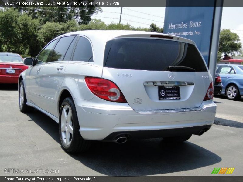 Iridium Silver Metallic / Ash 2010 Mercedes-Benz R 350 4Matic