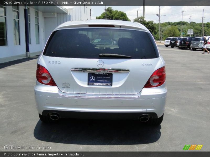 Iridium Silver Metallic / Ash 2010 Mercedes-Benz R 350 4Matic