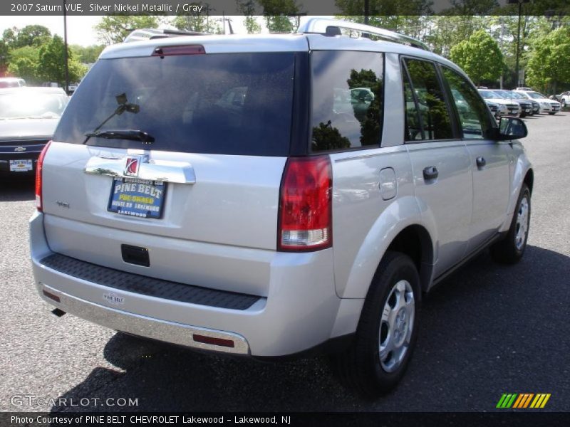 Silver Nickel Metallic / Gray 2007 Saturn VUE