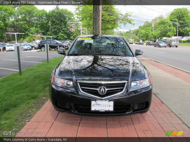 Nighthawk Black Pearl / Ebony 2004 Acura TSX Sedan