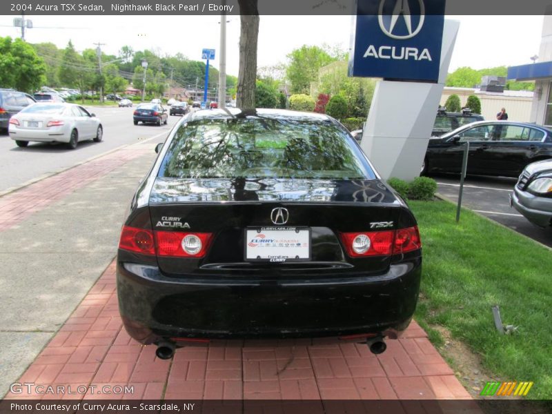 Nighthawk Black Pearl / Ebony 2004 Acura TSX Sedan