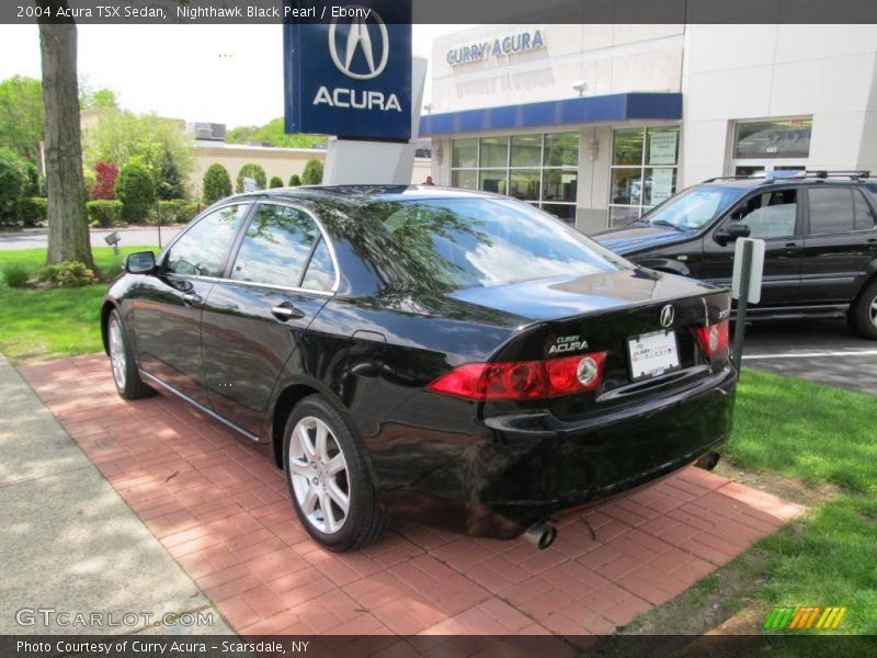 Nighthawk Black Pearl / Ebony 2004 Acura TSX Sedan