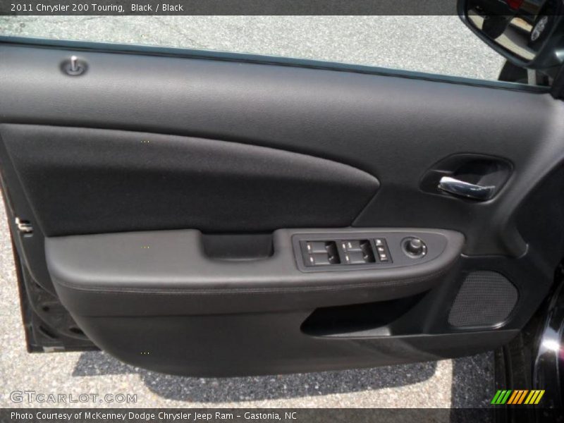 Black / Black 2011 Chrysler 200 Touring