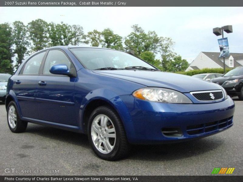 Cobalt Blue Metallic / Grey 2007 Suzuki Reno Convenience Package