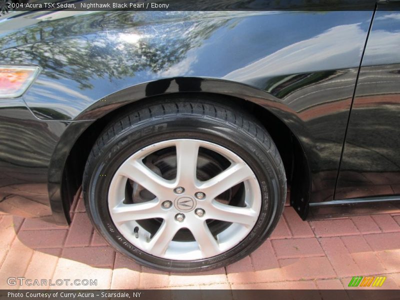 Nighthawk Black Pearl / Ebony 2004 Acura TSX Sedan