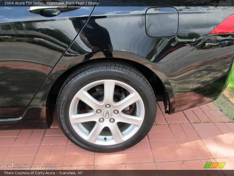 Nighthawk Black Pearl / Ebony 2004 Acura TSX Sedan