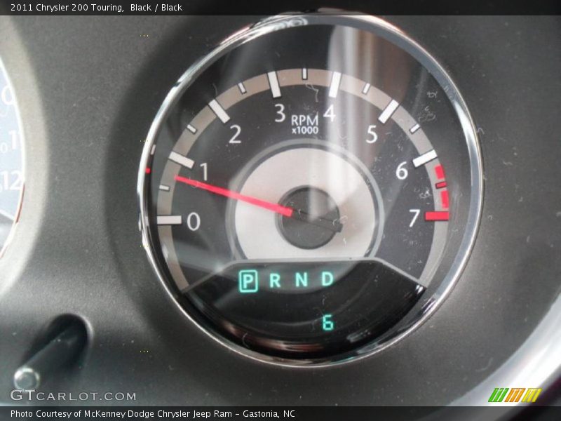 Black / Black 2011 Chrysler 200 Touring
