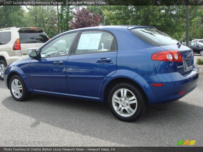 Cobalt Blue Metallic / Grey 2007 Suzuki Reno Convenience Package