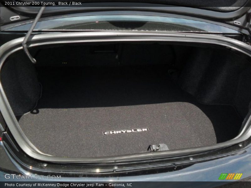 Black / Black 2011 Chrysler 200 Touring