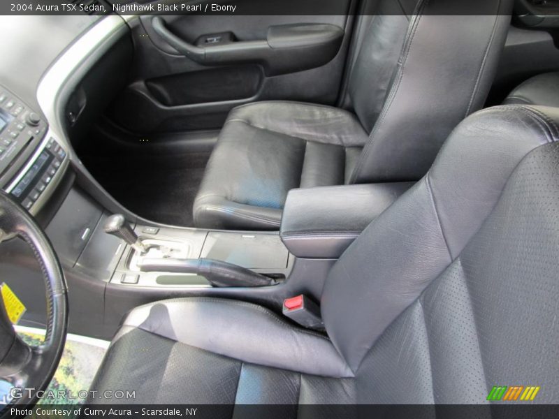 Nighthawk Black Pearl / Ebony 2004 Acura TSX Sedan