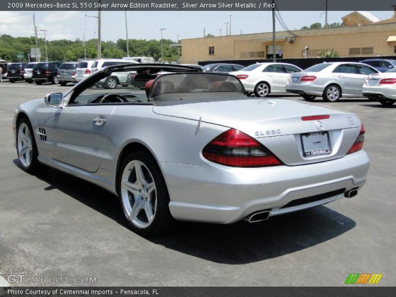  2009 SL 550 Silver Arrow Edition Roadster Silver Arrow Silver Metallic