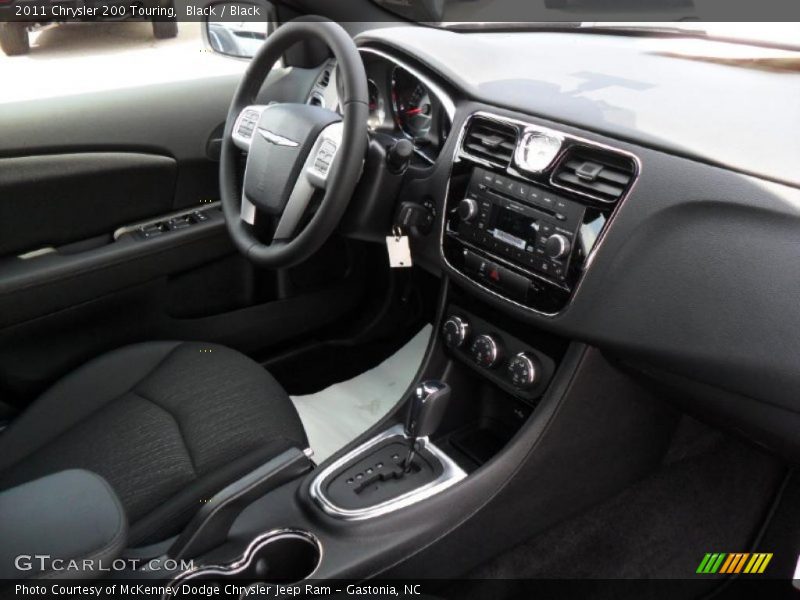 Black / Black 2011 Chrysler 200 Touring