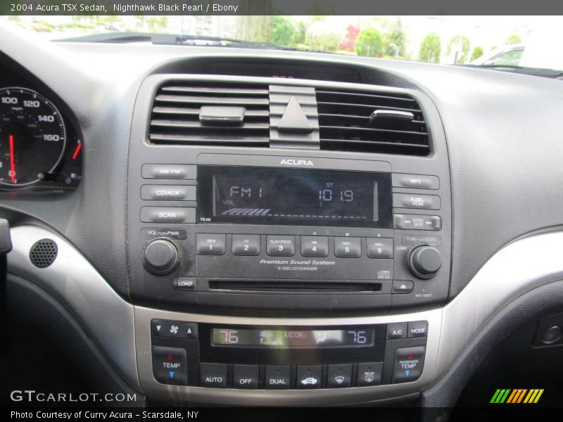 Nighthawk Black Pearl / Ebony 2004 Acura TSX Sedan