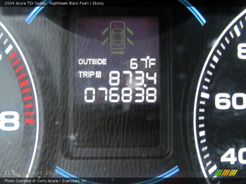 Nighthawk Black Pearl / Ebony 2004 Acura TSX Sedan