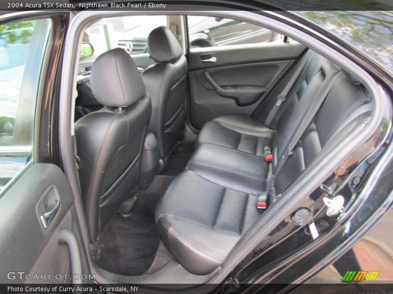 Nighthawk Black Pearl / Ebony 2004 Acura TSX Sedan