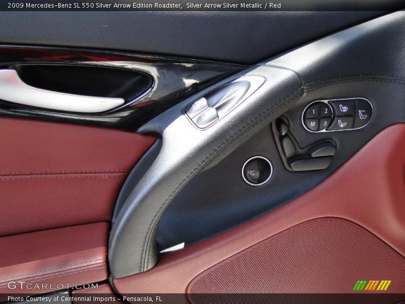 Controls of 2009 SL 550 Silver Arrow Edition Roadster