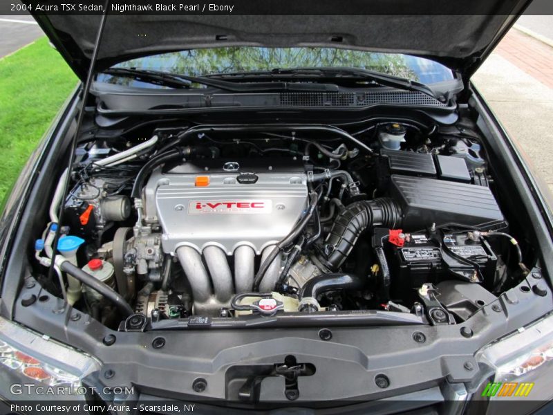 Nighthawk Black Pearl / Ebony 2004 Acura TSX Sedan
