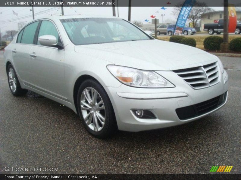 Front 3/4 View of 2010 Genesis 3.8 Sedan
