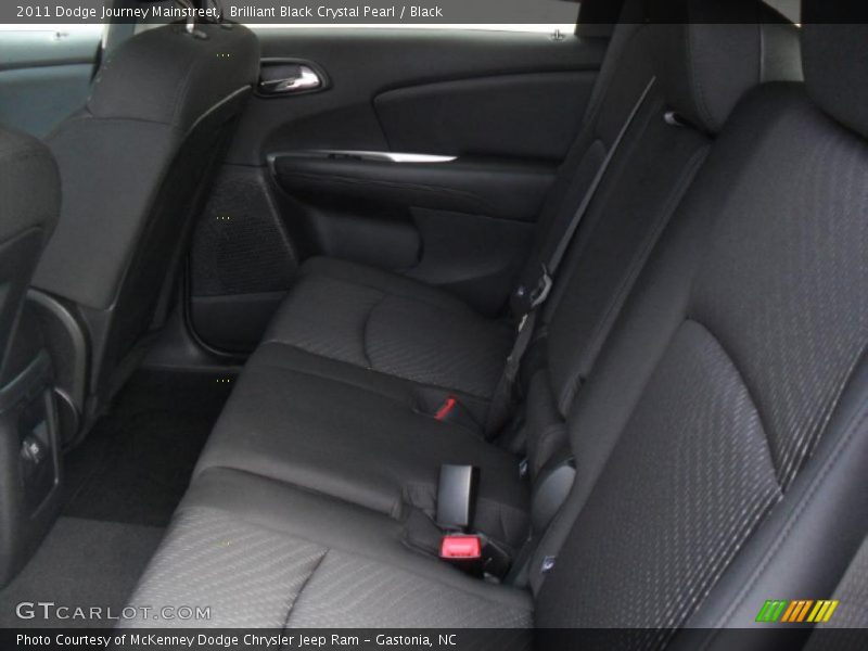 Brilliant Black Crystal Pearl / Black 2011 Dodge Journey Mainstreet