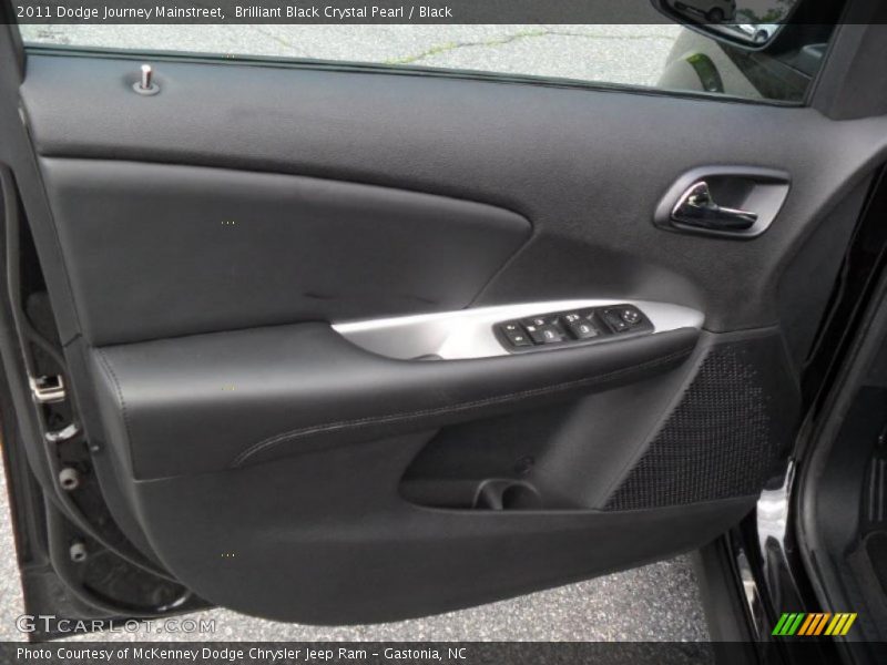 Brilliant Black Crystal Pearl / Black 2011 Dodge Journey Mainstreet