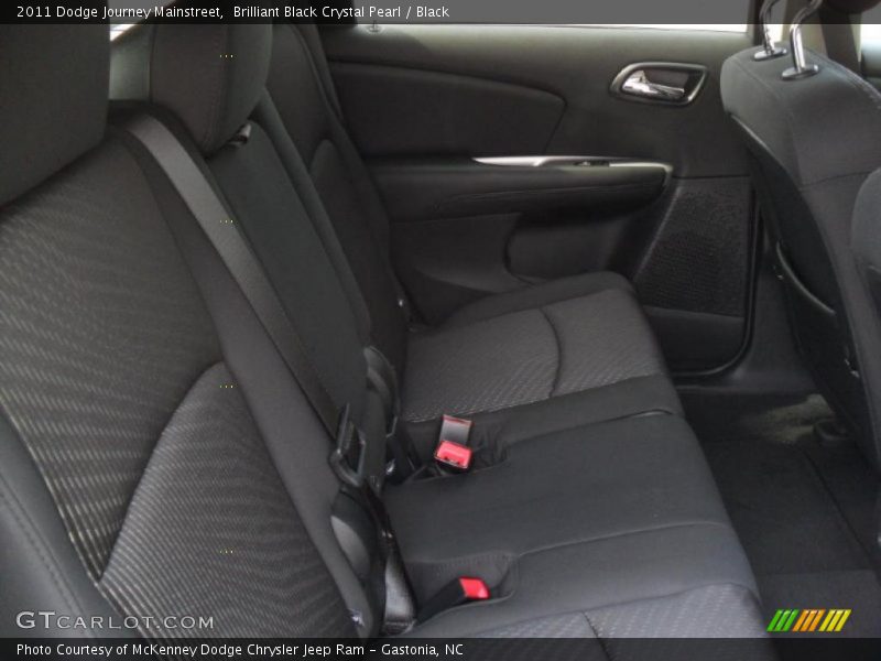 Brilliant Black Crystal Pearl / Black 2011 Dodge Journey Mainstreet