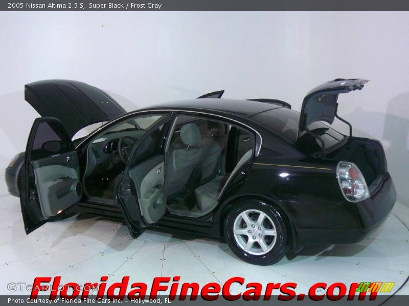 Super Black / Frost Gray 2005 Nissan Altima 2.5 S