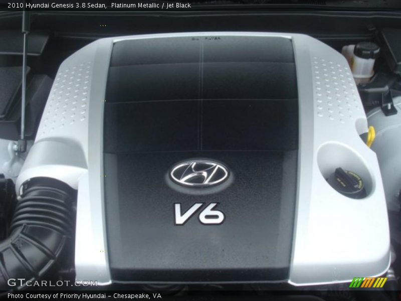  2010 Genesis 3.8 Sedan Engine - 3.8 Liter DOHC 24-Valve Dual CVVT V6