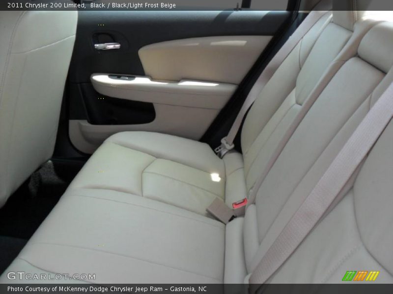 Black / Black/Light Frost Beige 2011 Chrysler 200 Limited